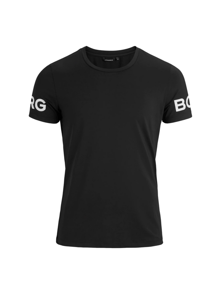 Svart Björn Borg Performance T-shirt