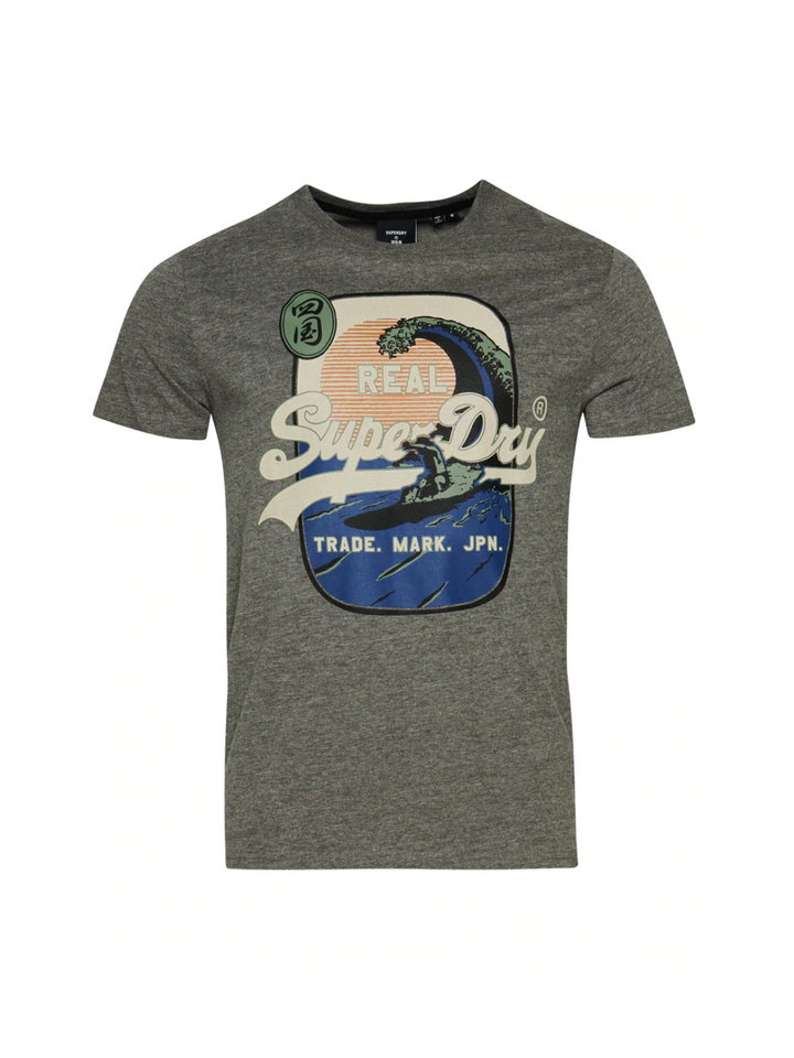 Vintage grå Superdry T-shirt