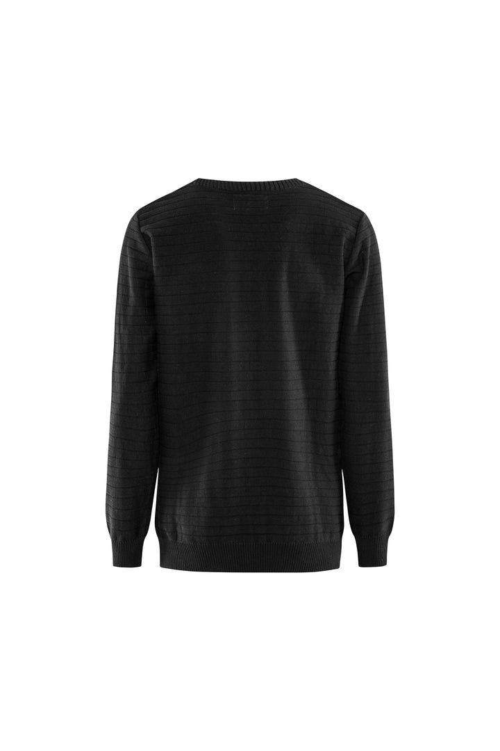 Svart Crewneck VAR Miami Knit