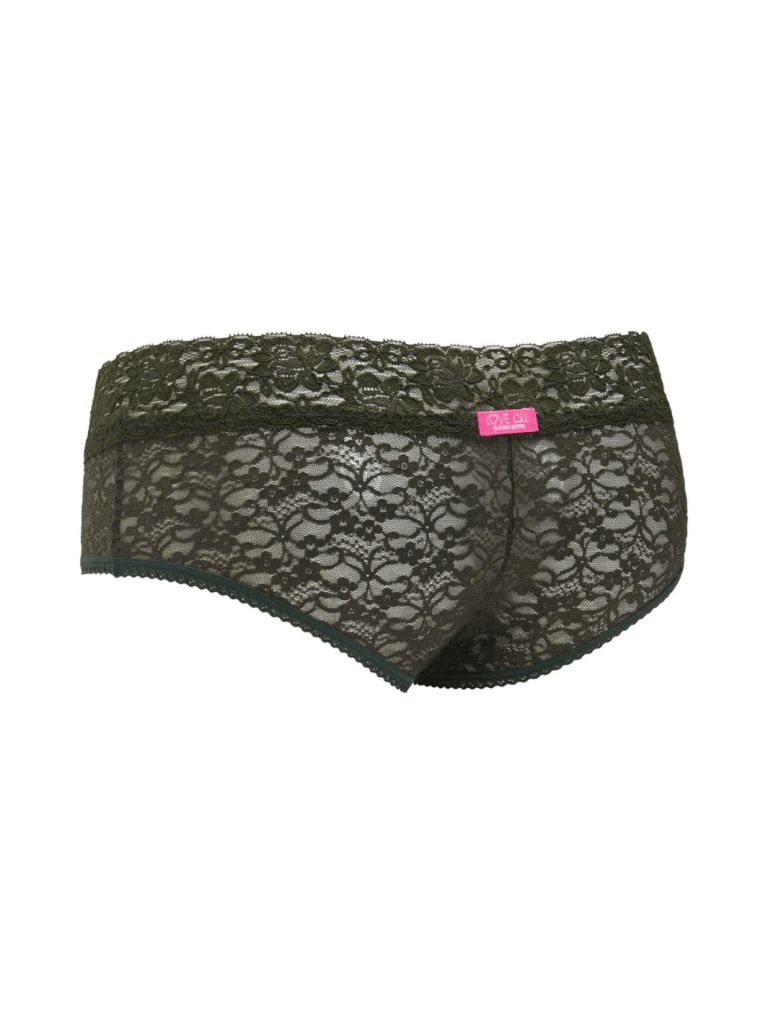 Armygrøn Björn Borg Blonde Lace Hipster XS Björn Borg
