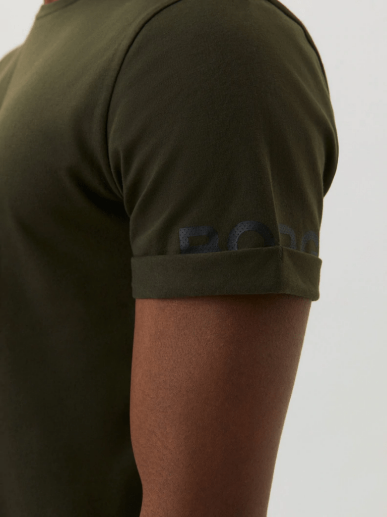 Armygrøn Björn Borg Breeze Performance T-Shirt M Björn Borg