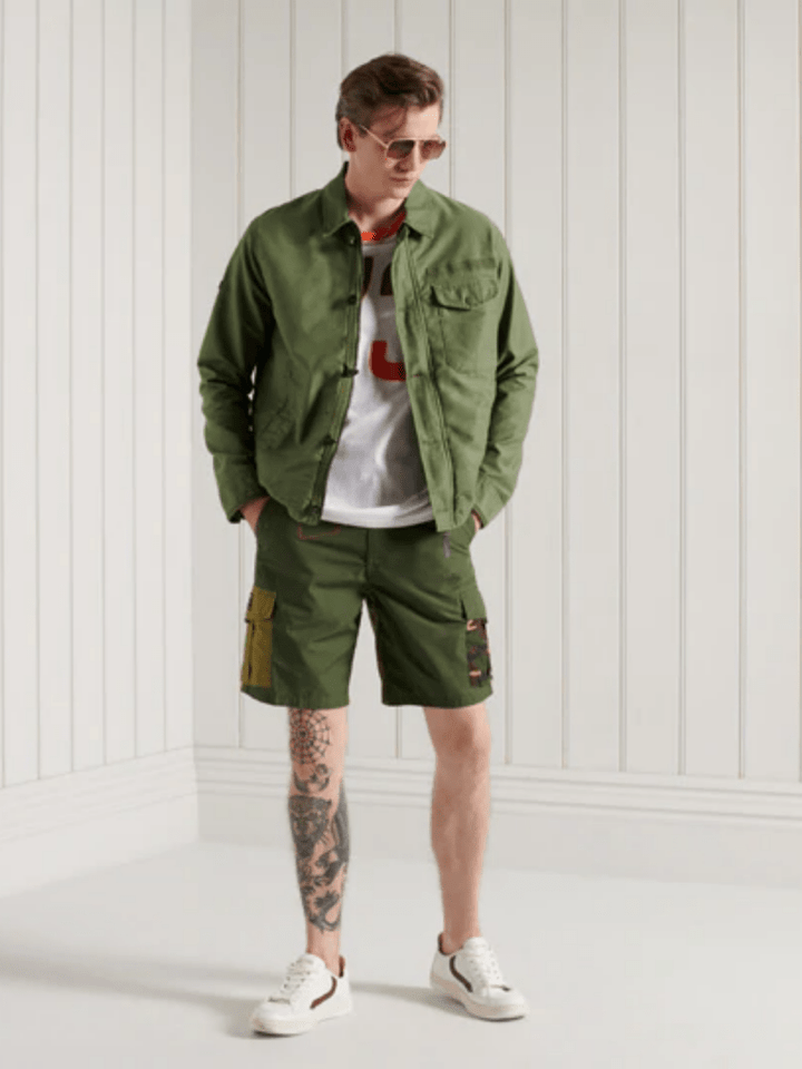 Armygrøn Superdry Herre Jakke M Superdry