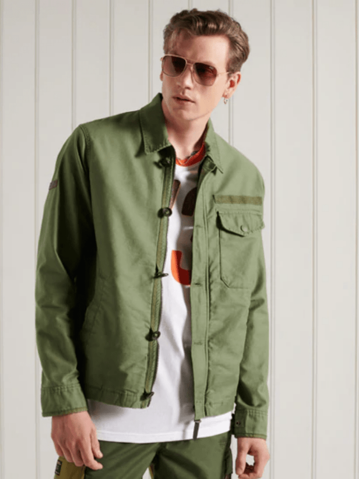 Armygrøn Superdry Herre Jakke M Superdry