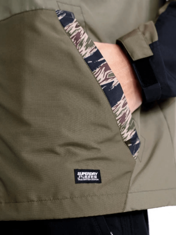 Armygrøn Superdry Herre Vindjakke S Superdry