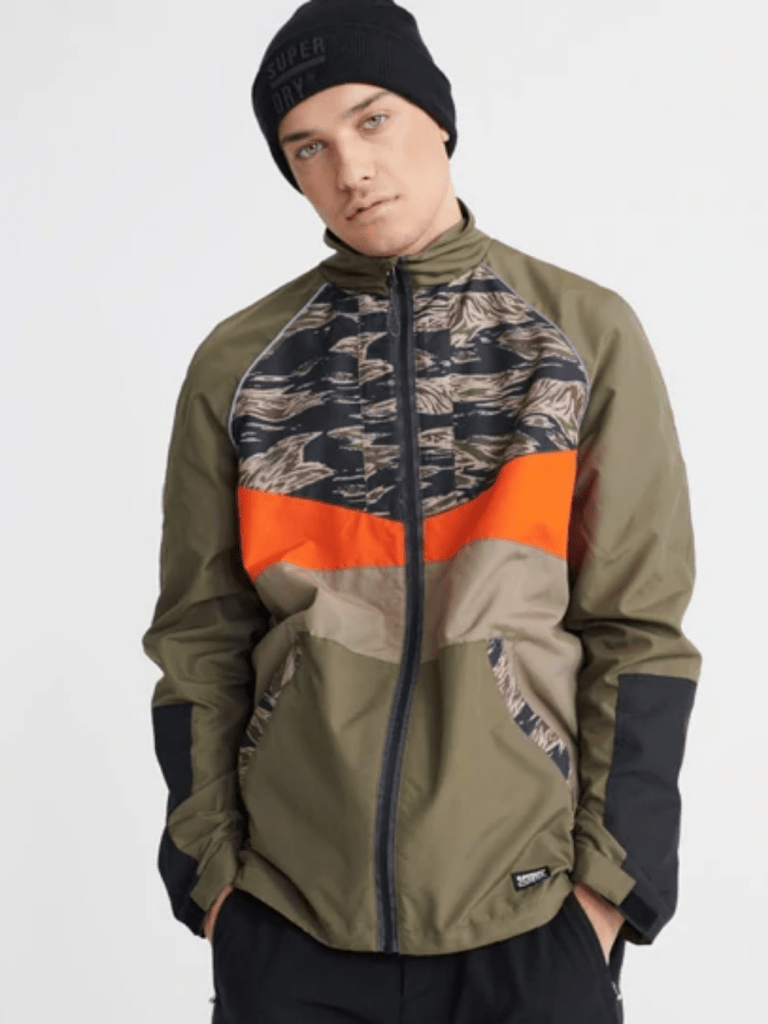 Armygrøn Superdry Herre Vindjakke S Superdry