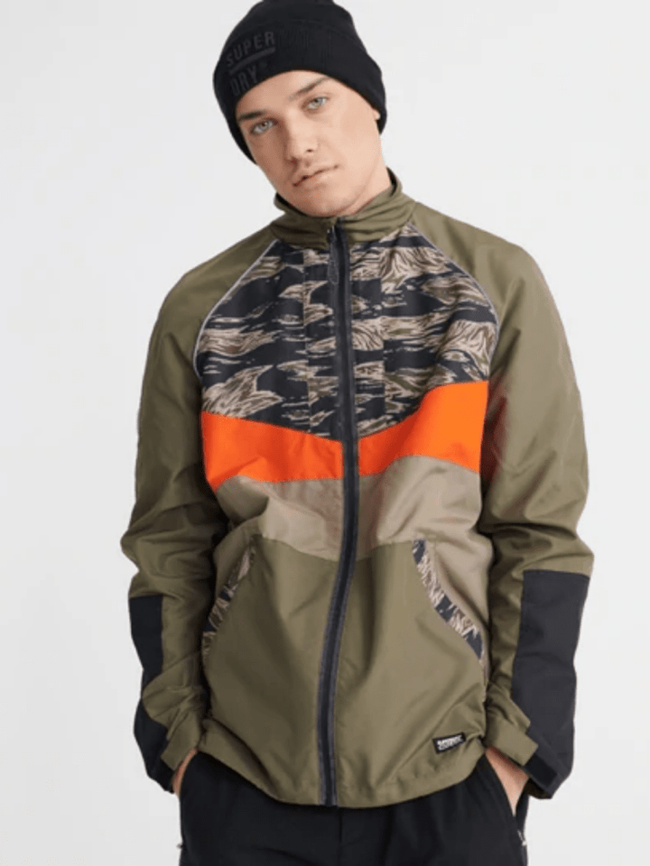 Armygrøn Superdry Herre Vindjakke S Superdry