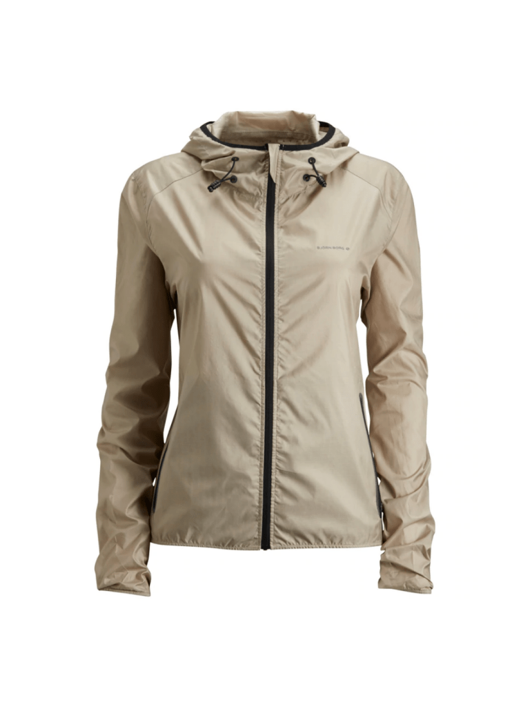 Beige Björn Borg Pamela Performance Jakke XS Björn Borg