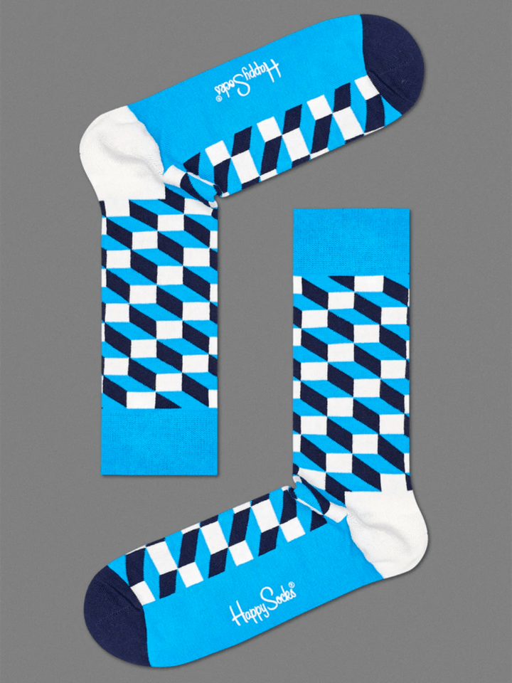 Blå Happy Socks Nautical Gaveæske 41 - 46 Happy Socks