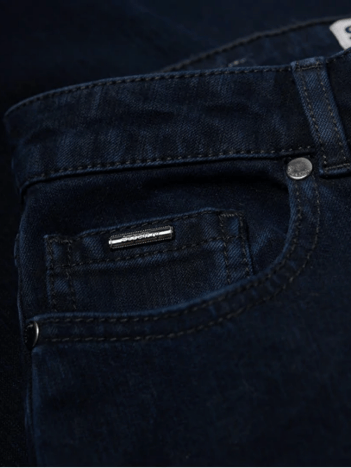 Blå/Sort Slim fit Superdry Dame Jeans 24 Superdry