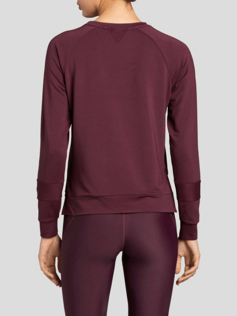 Bordeaux Langærmet Björn Borg Paulina Crewneck XS Björn Borg