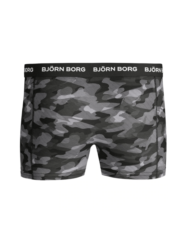 Grå 1 - Pack Björn Borg Camouflage Boxershorts M Björn Borg