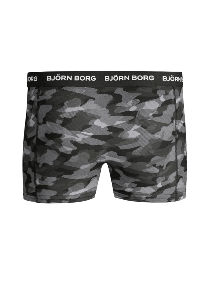Grå 1 - Pack Björn Borg Camouflage Boxershorts M Björn Borg