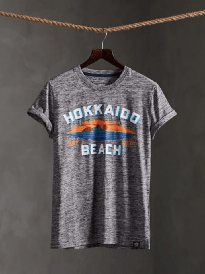Grå Superdry Breakers Herre T-shirt S Superdry