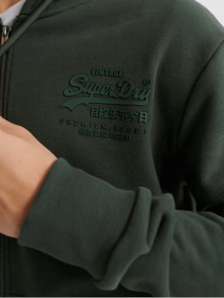 Grøn Superdry Hoodie XS Superdry