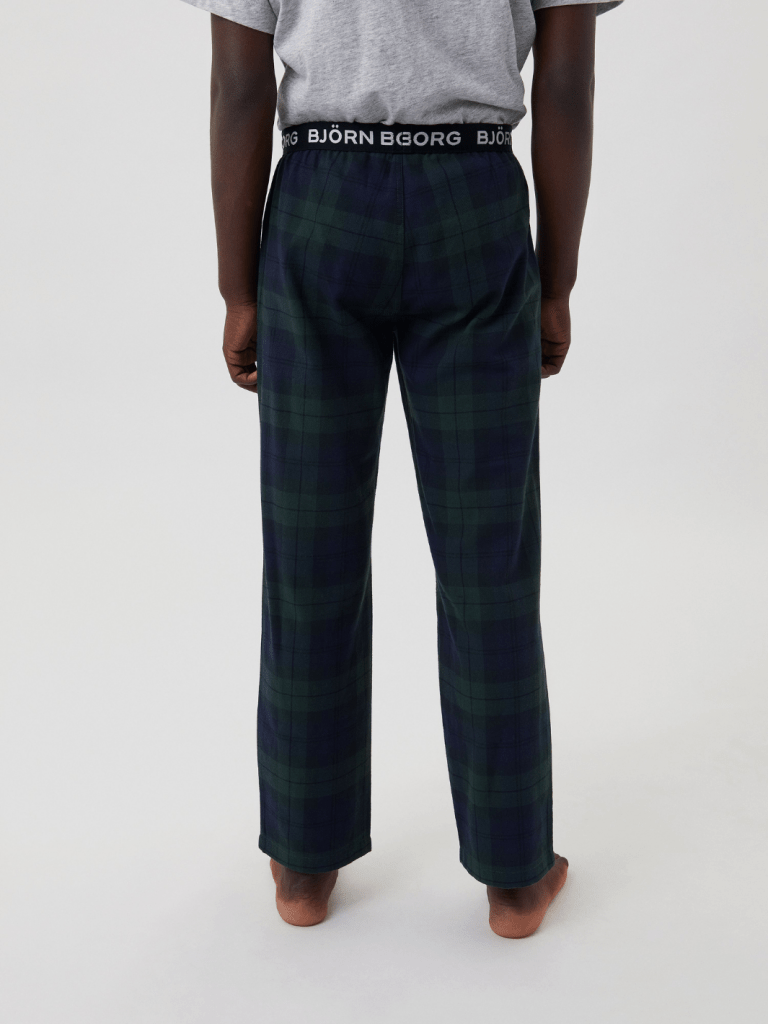 Grøn Ternet Björn Borg Pyjamas Pant 122 - 128 Björn Borg