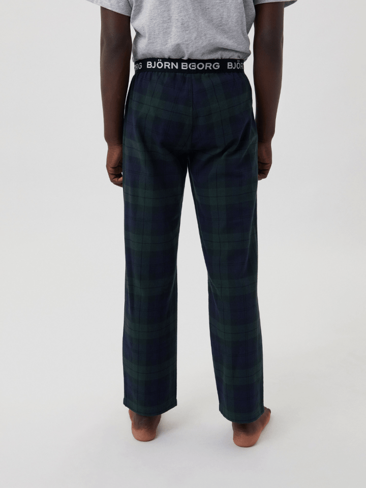 Grøn Ternet Björn Borg Pyjamas Pant 122 - 128 Björn Borg