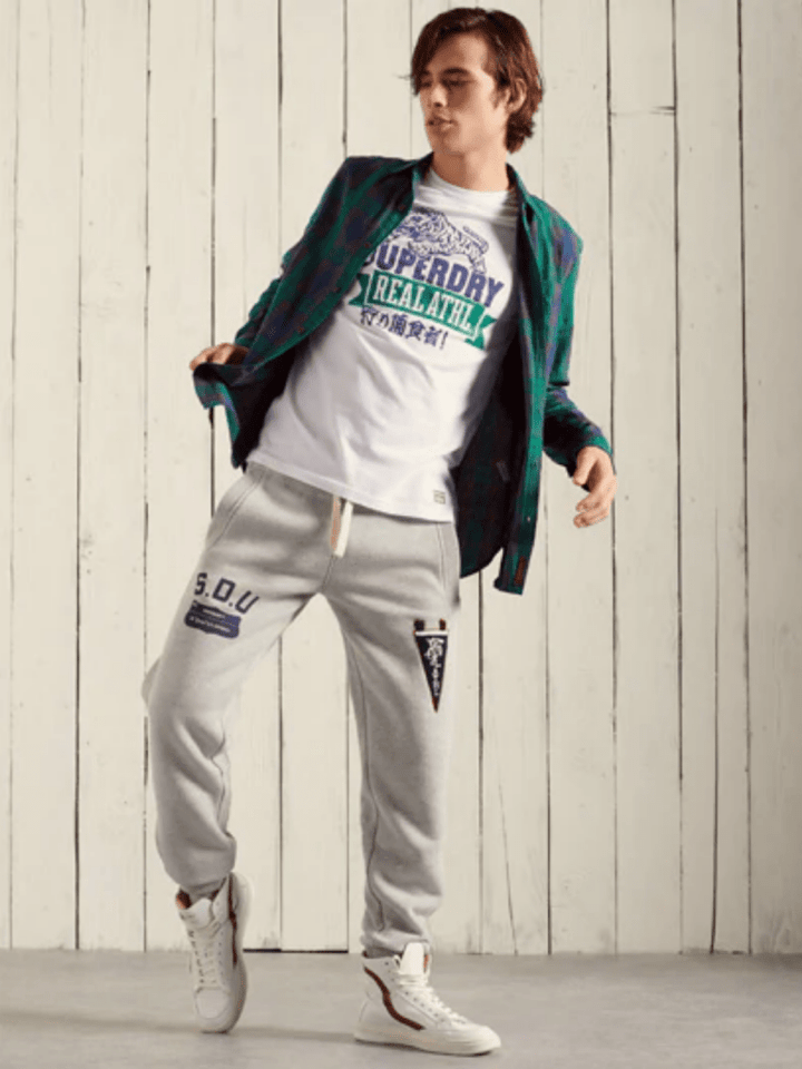 Grøn Ternet Superdry Workwear Skjorte S Superdry