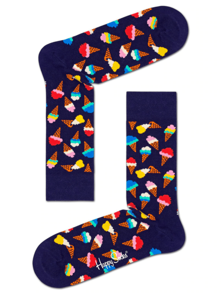 Happy Socks Junk Food Gaveæske Til Ham & Hende 36 - 40 Happy Socks