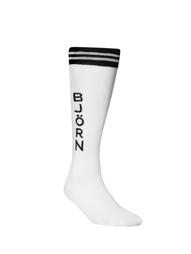 Hvid Björn Borg Logo Tennis Sok 36 - 40 Björn Borg