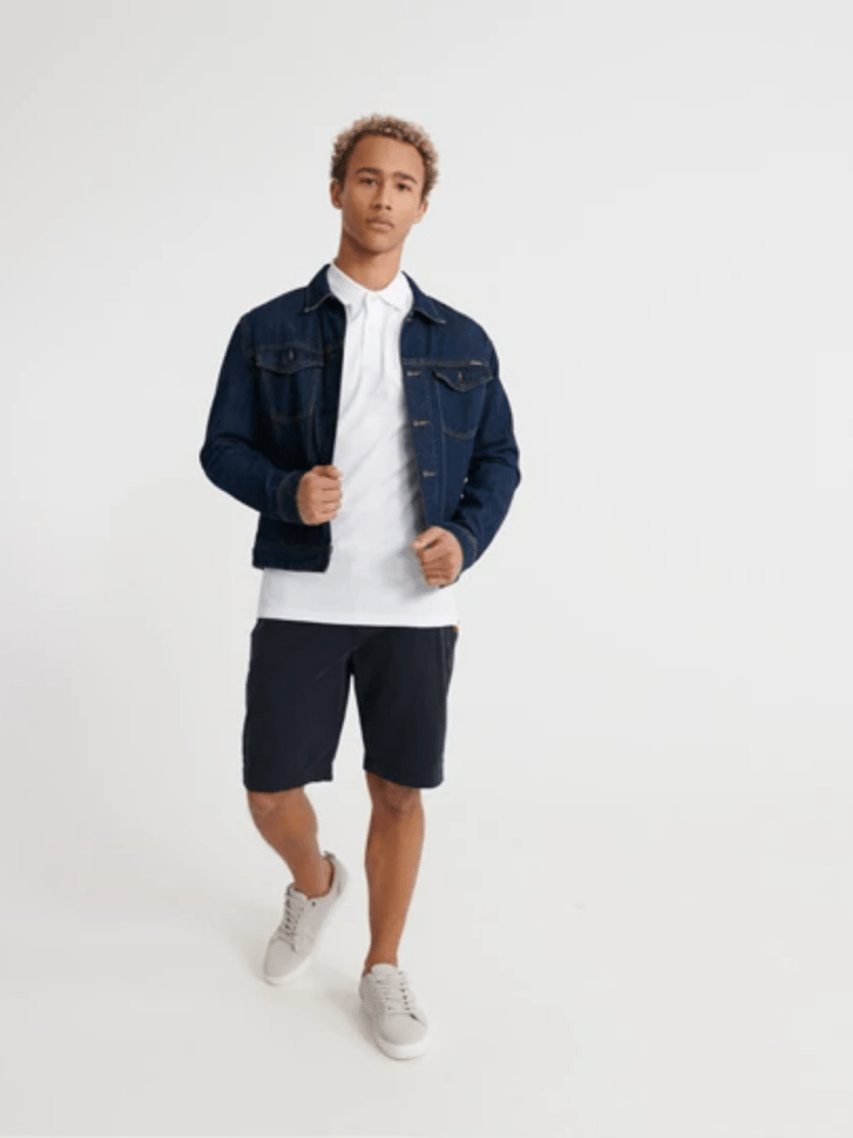 Hvid Klassisk Superdry Herre Pique Polo S Superdry
