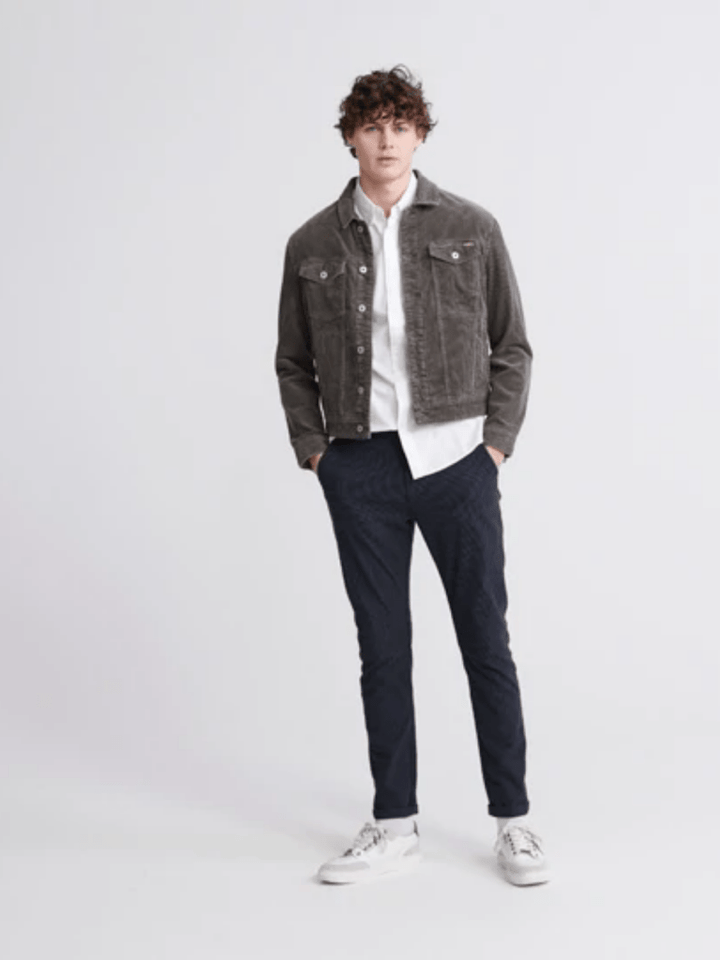 Hvid Klassisk Superdry Oxford Skjorte S Superdry