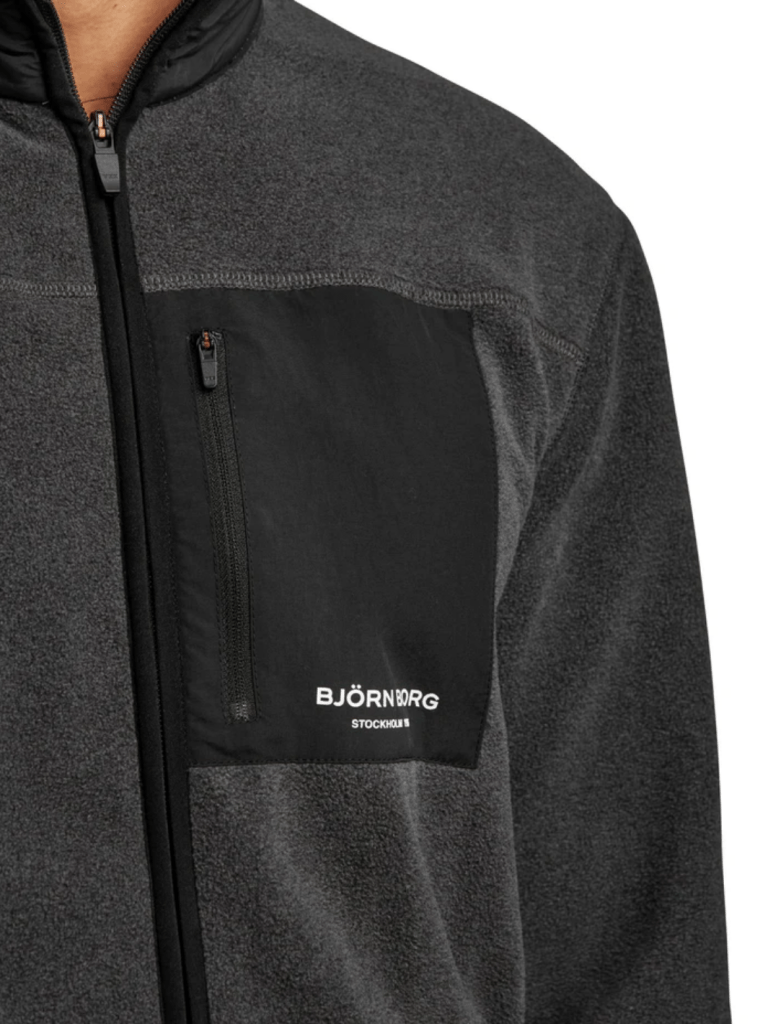 Koksgrå Björn Borg Fleece Jacket M Björn Borg