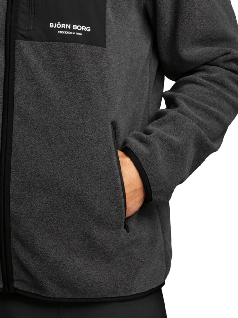 Koksgrå Björn Borg Fleece Jacket M Björn Borg
