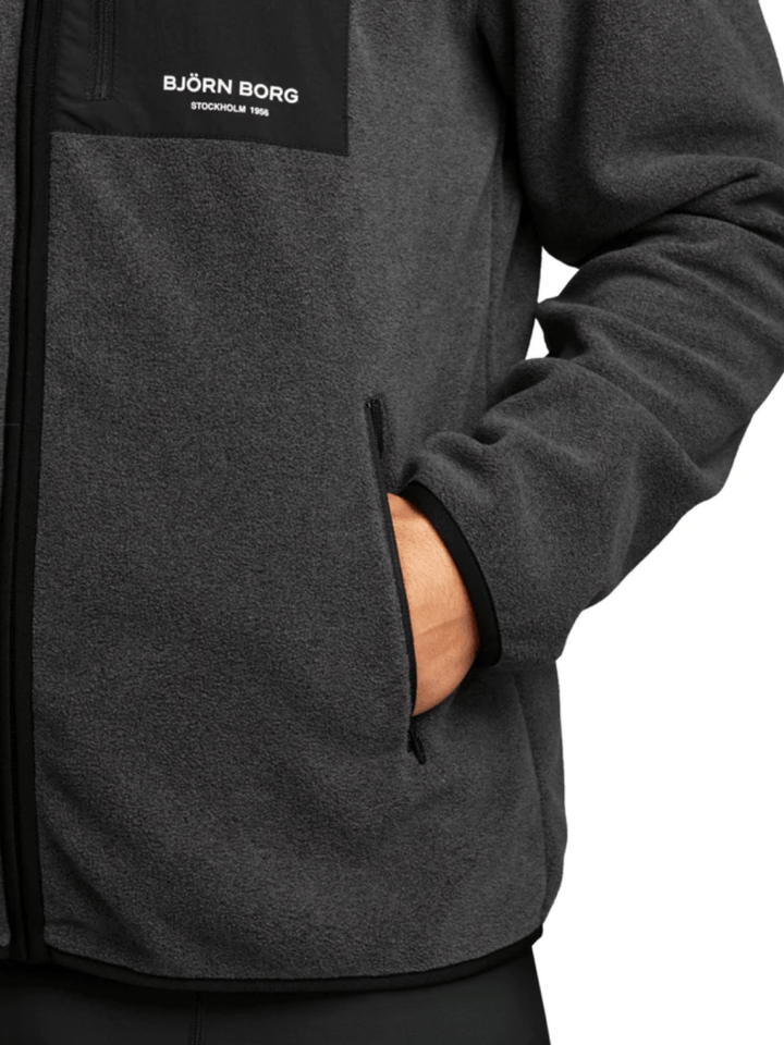 Koksgrå Björn Borg Fleece Jacket M Björn Borg