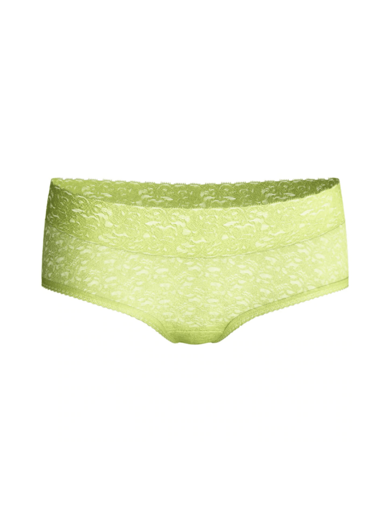 Limegrøn Björn Borg Blonde Lace Hipster XS Björn Borg