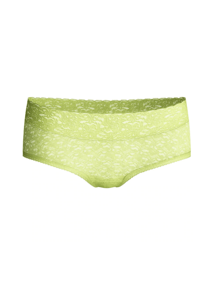 Limegrøn Björn Borg Blonde Lace Hipster XS Björn Borg