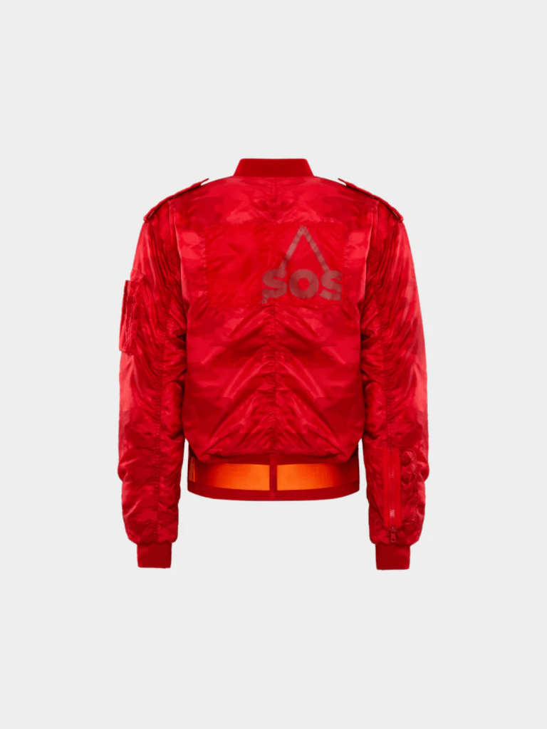 Mens Cliff Bomber 46 SOS Black Snow