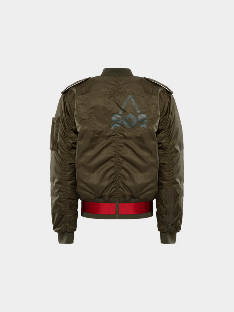 Mens Cliff Bomber 46 SOS Black Snow