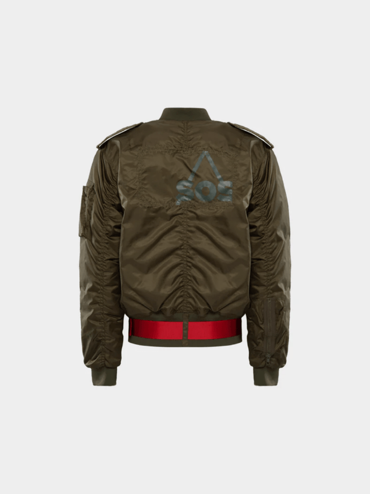 Mens Cliff Bomber 46 SOS Black Snow
