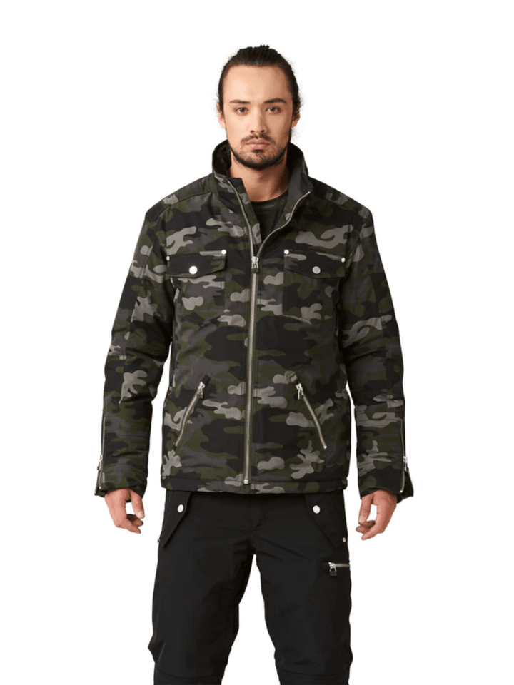 Mens Cooper Jacket 50 SOS Black Snow