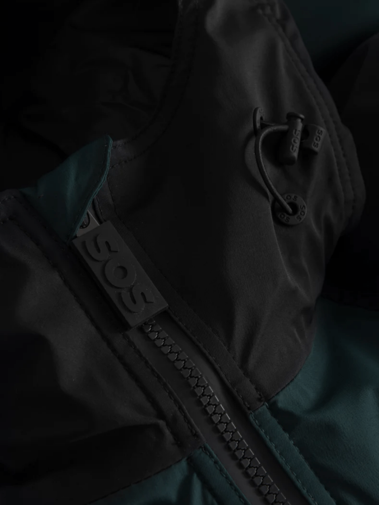 Mens Dominator ski Jacket 48 SOS Black Snow