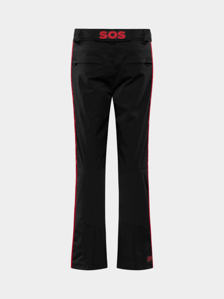 Mens Dominator Ski Pant 46 SOS Black Snow