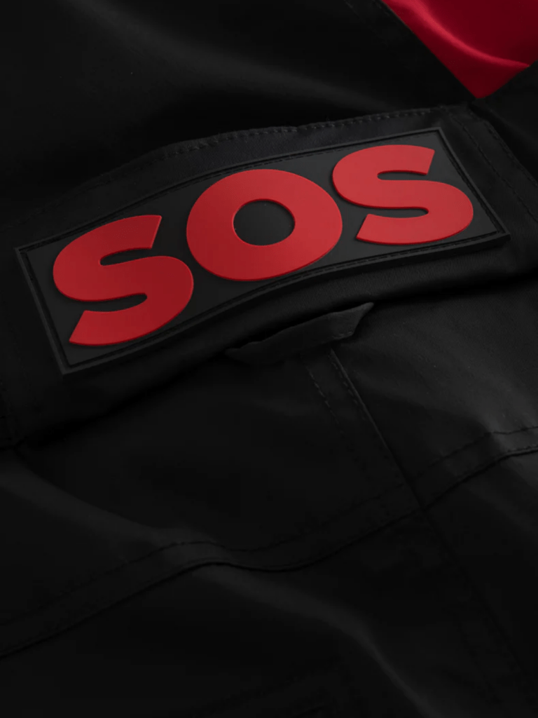 Mens Dominator Ski Pant 46 SOS Black Snow