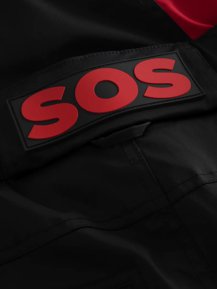 Mens Dominator Ski Pant 46 SOS Black Snow