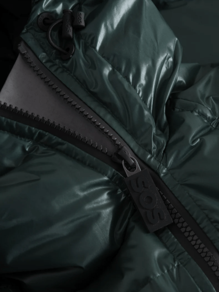 Mens Vincent Down Ski Jacket 46 SOS Black Snow