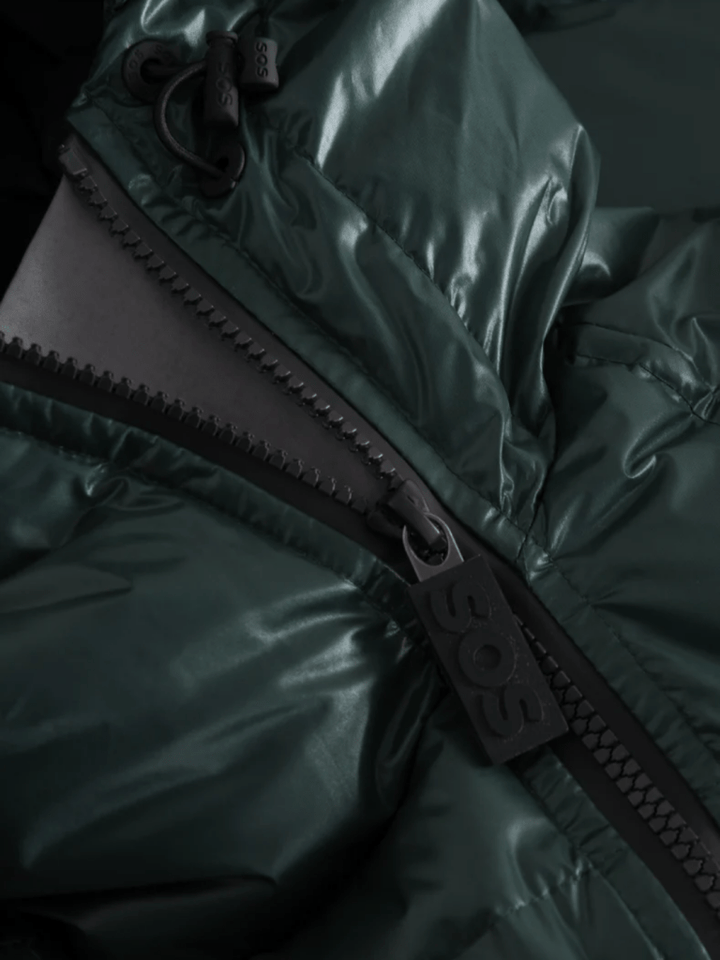 Mens Vincent Down Ski Jacket 46 SOS Black Snow