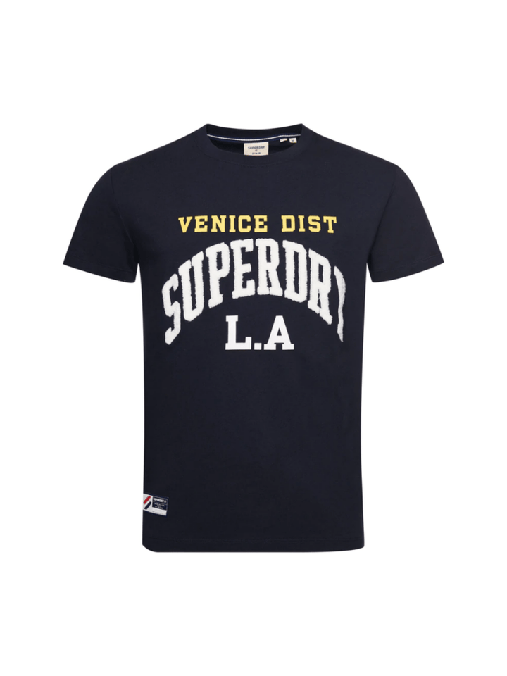 Mørk Navy Superdry T-Shirt S Superdry