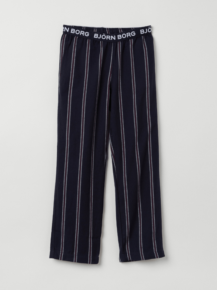 Mørkeblå Stribet Björn Borg Boys Pyjamas Pant 122 - 128 Björn Borg