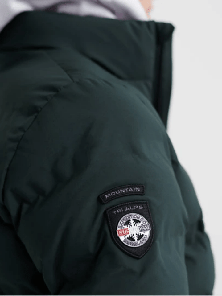 Mørkegrøn Superdry Puffer jakke S Superdry