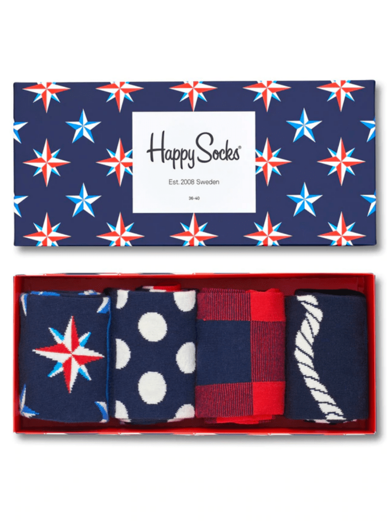 Nautical Gift Box 41 - 46 Happy Socks
