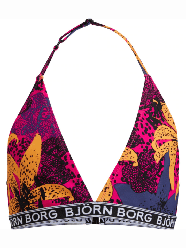 Pink - Orange Björn Borg Pige Badetop 86 - 92 Björn Borg