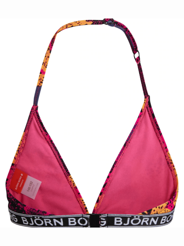 Pink - Orange Björn Borg Pige Badetop 86 - 92 Björn Borg