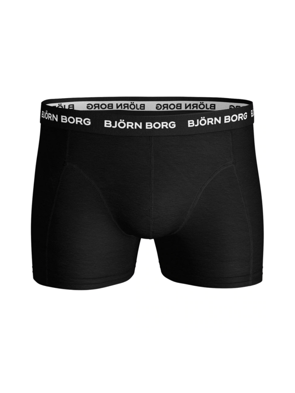 Sort 1 - Pack Björn Borg Mid Boxershorts M Björn Borg