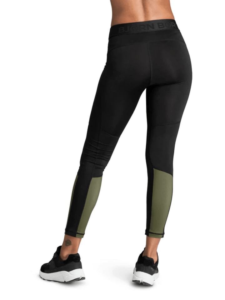 Sort / Army Björn Borg Academy Trænings Tights 36 Björn Borg