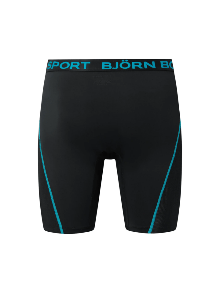 Sort Björn Borg Performance Active solid long shorts XS Björn Borg