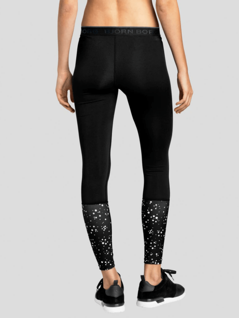 Sort Björn Borg Phoebe Løbe Tights XS Björn Borg